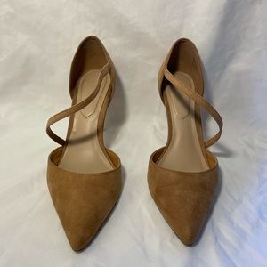 ALDO Pointed Toe Suede Heel